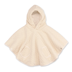 Bemini - Poncho de Voyage 9-36m - Pady quilted + jersey - Cream