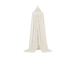 Jollein - Ciel de lit Vintage 245cm Ruffle - Ivory