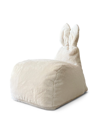 Scandinavian Stories - Pouf Bunny S Fourrure - Blanc