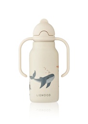 LIEWOOD - Gourde en acier 250 ml Kimmie - Sea Creatures/Sandy