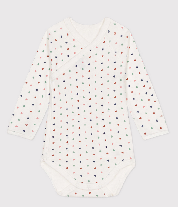 Petit bateau - Body naissance - Coeur