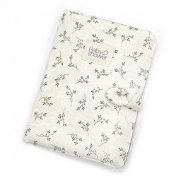 Babyshower - Protège carnet santé Knot - Olive Bloom