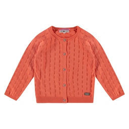 STAINS &amp; STORIES (BY BABYFACE) - Cardigan fille - Grapefruit