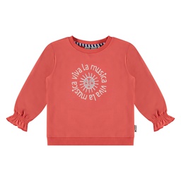 STAINS &amp; STORIES (BY BABYFACE) - Sweatshirt fille - Grapefruit