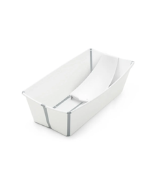 Stokke - Baignoire pliable pour bébé - Flexi Bath XL (avec transat) - Blanc