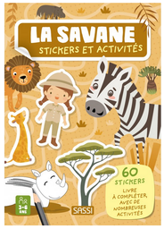 Sassi - Stickers et activités - La savane
