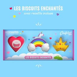 Chefclub Kids - Emporte-pièces - Les biscuits enchantés