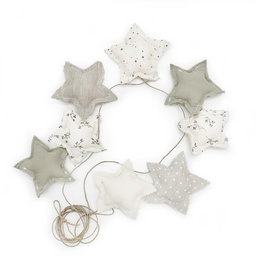 Babyshower - Banderole Stars - Olive Mix