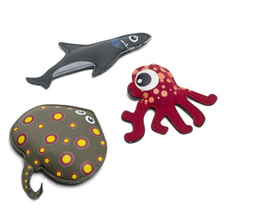 BS toys - Animaux de plongée - Requin, raie et poulpe