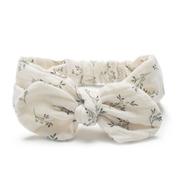 [TRF3OBL] Babyshower - Turban polaire Bébé 1-3 mois - Olive Bloom