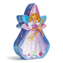 DJECO - Puzzle La fée et la licorne 36 pcs - 4 ans +