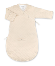 [141QUILT29QU] Bemini - Magic Bag 1-4 mois cream quilted jersey + jersey tog 1.5