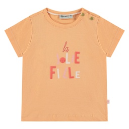 BABYFACE - T-Shirt Manches Courtes Fille - Cantaloupe