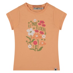 STAINS &amp; STORIES (BY BABYFACE) - T-shirt manches courtes fille - Cantaloupe