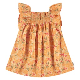 STAINS &amp; STORIES (BY BABYFACE) - Robe manches courtes fille - Cantaloupe