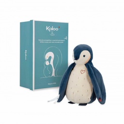 Kaloo - Peluche sonore manchot - Bleu