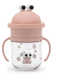 Noui Noui - Tasse d'apprentissage 360° - The Frog Cup - rose