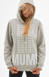 Milk Away - Hoodie 'Who run the world? MUMS'