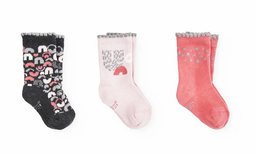 Boboli - Pack de 3 paires de chaussettes - Rose