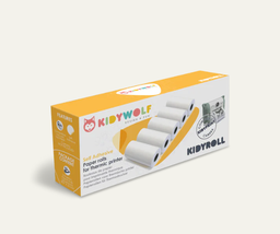 KIDYWOLF - Kidyroll recharge de papier adhésif pour Kidyprint