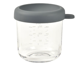 Béaba - Pot de conservation en verre - Gris - 250 ml