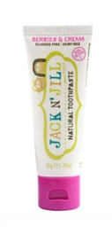 Jack N’ Jill - Dentifrice Organic - Baies &amp; crème