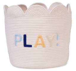 Childhome - Panier 35x35x35cm - Corde De Coton - Play !