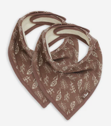 Jollein - Bavoir Bandana Meadow Chestnut - 2 Unités