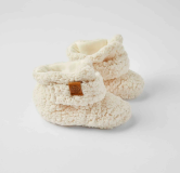 Cloby - Chaussons Teddy - Off White