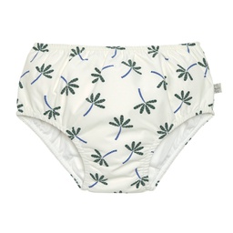 Lassig - Maillot de bain couche -19/36 mois  - Palmiers/blanc