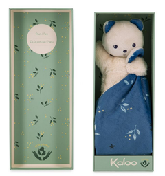 Kaloo - Doudou ours noctambule - Carré douceur