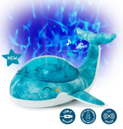 Cloud.B - Veilleuse Baleine Tranquil Whale rechargeable - Bleue