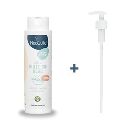 Pack de Soin - Gel Bulle de Bébé 400 ml avec Pompe + Hydrolat de Géranium