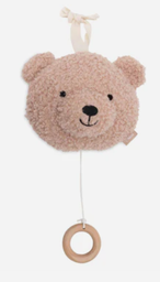 Jollein - Peluche musicale - Teddy Bear - Wild Rose