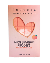 Inuwet - Tablette effervescente pour le bain - Pêche