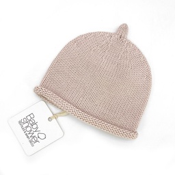 [HTR3BEI] Babyshower - Bonnet nouveau né - 1-3 mois - Beige