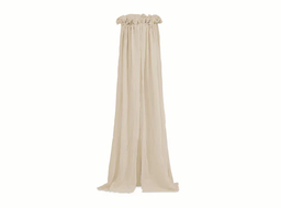 [002-001-00093] Jollein - Ciel de lit Vintage 155cm - Nougat