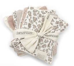 [P6BPPRT] Babyshower - Set de 6 lingettes éponge - Soft Print