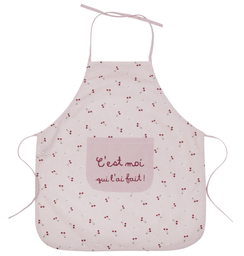 BB&amp;Co - Tablier de cuisine &quot;C’est moi qui l’ai fait&quot; - Cerises