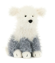[SH3DG] Jellycat - Doudou Chien Bouclé Bicolore