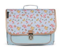 Caramel &amp; Cie - Cartable moyen - Liberty Bleu