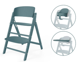 Cybex - Chaise haute Click &amp; Fold 3-en-1 - Stone Blue