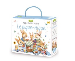 Sassi -  Puzzle magique à l'eau - Le pique-nique