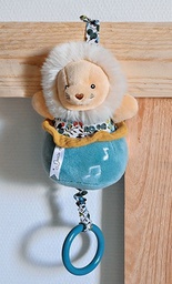 Doudou et Compagnie - Boite à musique - Peluche musicale Lion BOH'AIME
