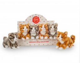 Hermann Teddy - Peluches Chats 2 coloris