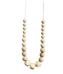 Baby Shell - Collier d'allaitement et de portage Moyen - Bo Aime Crème