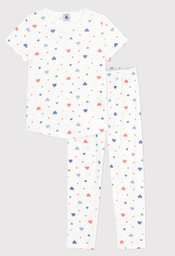 Petit bateau - Pyjama - Cœurs multicolores