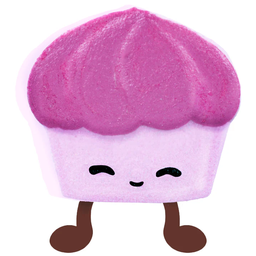 [PCHLCUP08] Get Fresh Cosmetics - Bombe de bain - Fizzy Rascal - Chloe the Cupcake