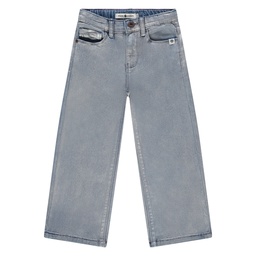 STAINS &amp; STORIES - Jeans gris à paillettes - Fille