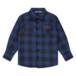 STAINS &amp; STORIES - Chemise bleue à carreaux - Garçon
